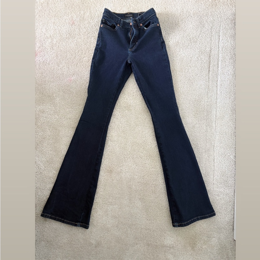 Banana Republic Dark Blue Flare Jeans